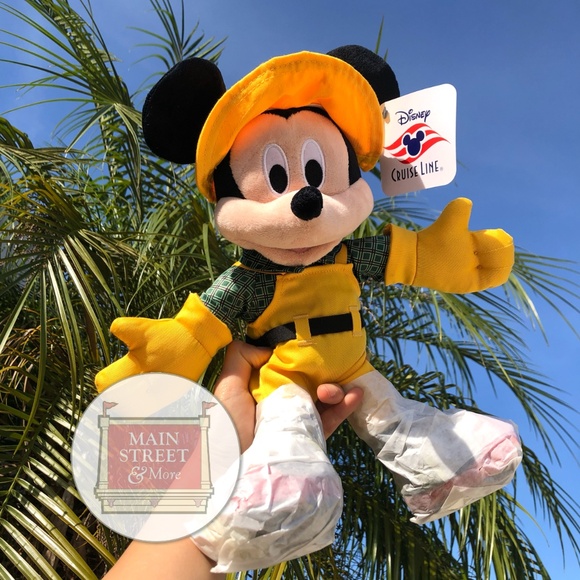 2025 Disney Cruise Line DCL Wonder Alaska Mickey Mouse Plush - NEW - Picture 1 of 1